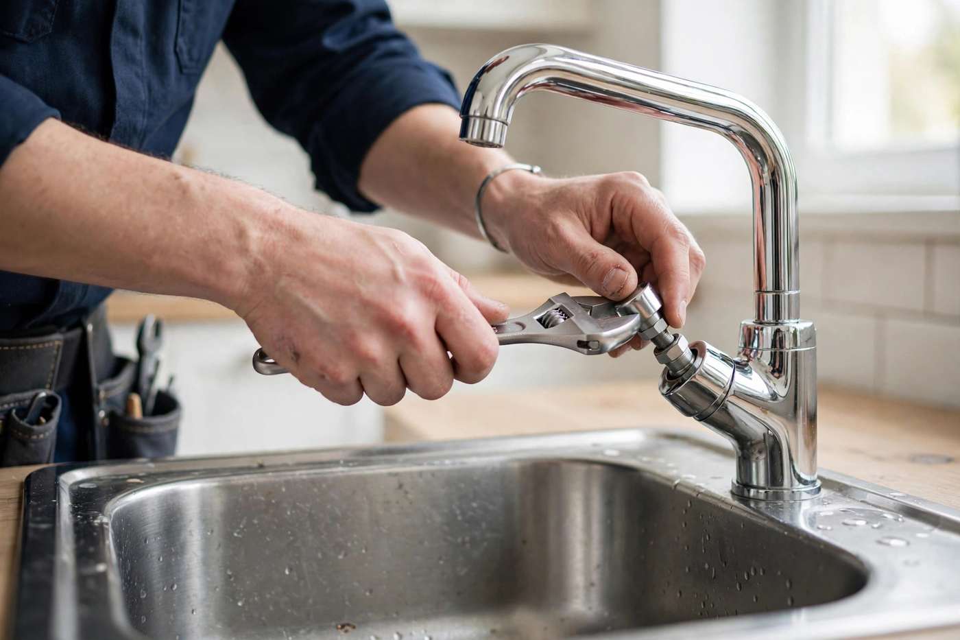 Kitchen sink work by Fort Pierce Sink Pros in Fort Pierce FL